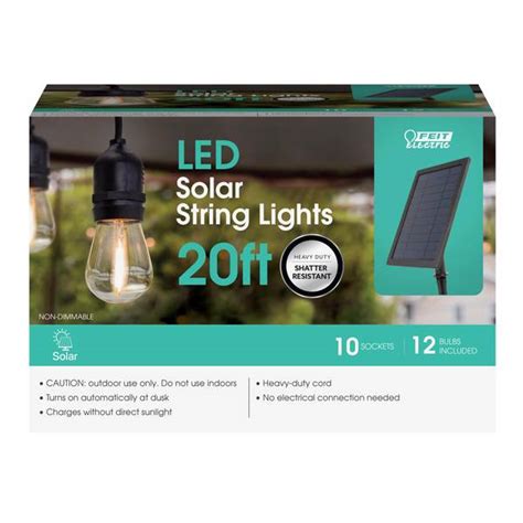 Soft White Solar Lights